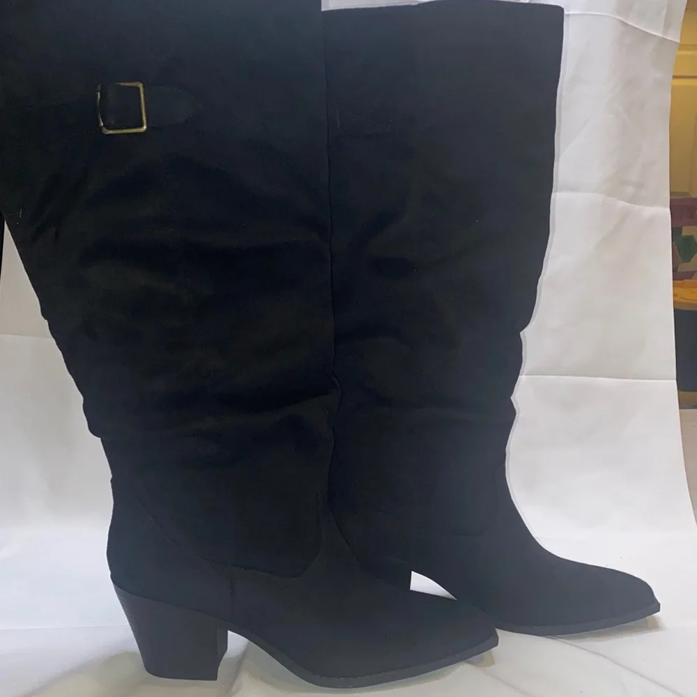 Journee KALEAH KNEE HIGH SLOUCHY BOOT‎